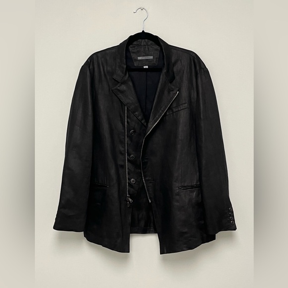 John Varvatos Collection Slim Fit Convertible Lapel Jacket size EU 54 USA 44